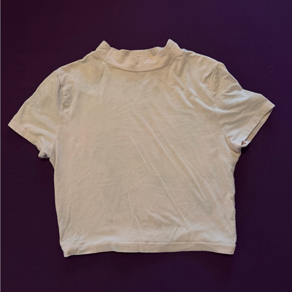 Decree Short Sleeve Mock Neck Tee